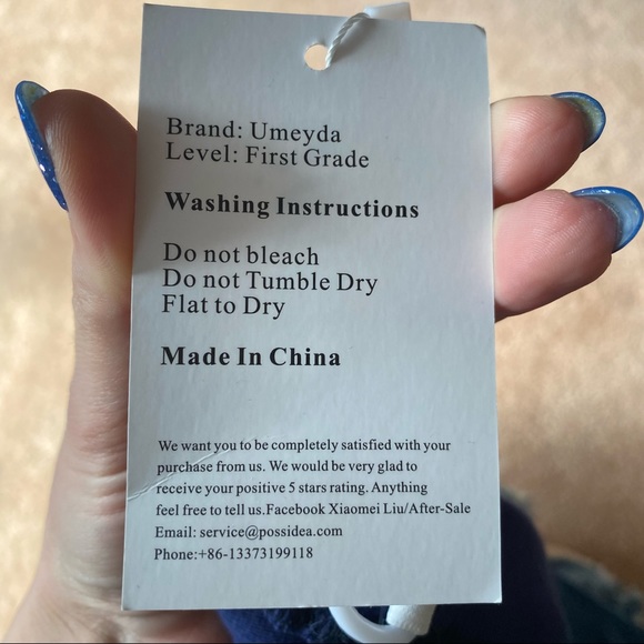 Set of 2 Denim Maternity Shorts - Picture 4 of 9